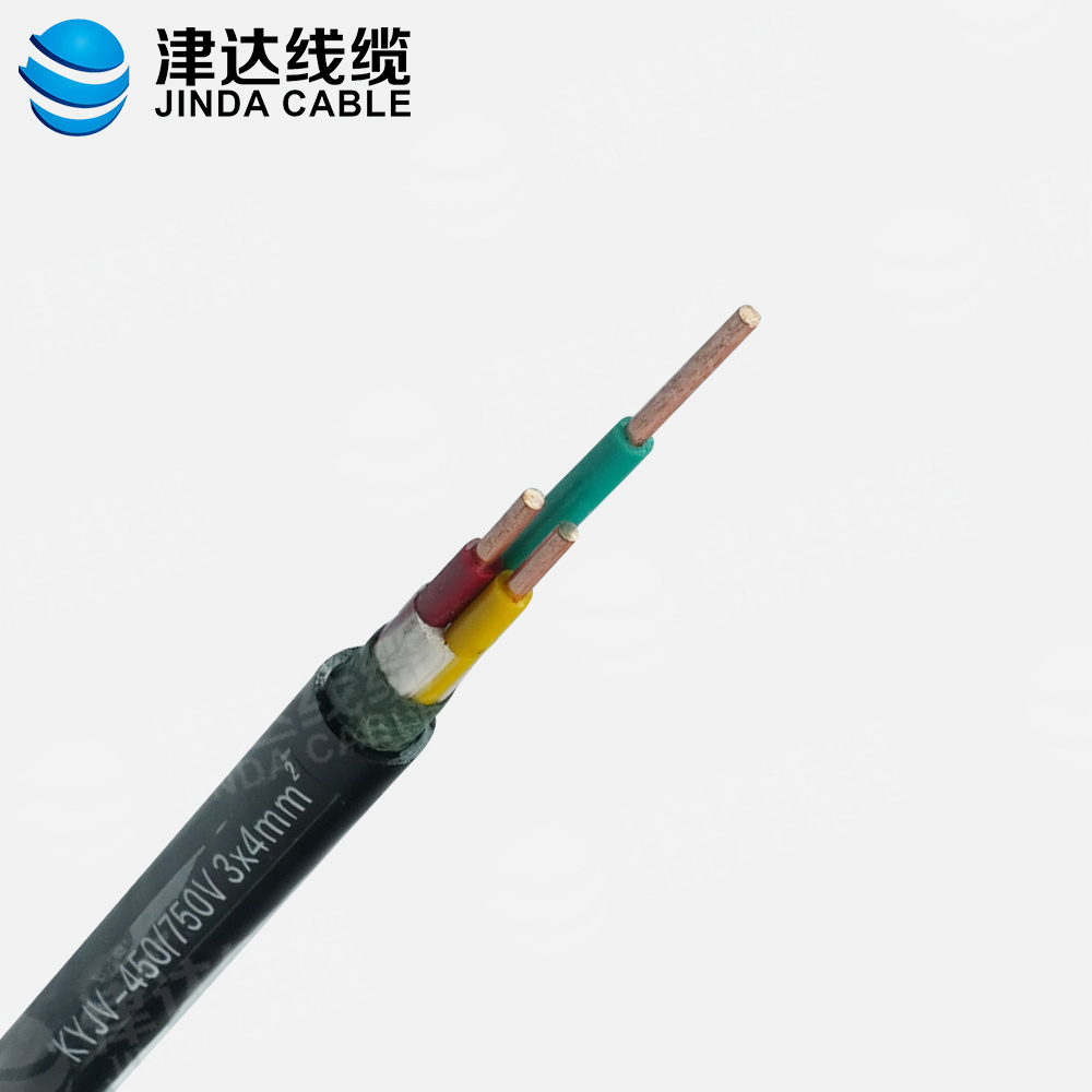KYJV3*4交聯聚乙烯絕緣聚氯乙烯護套控制電纜